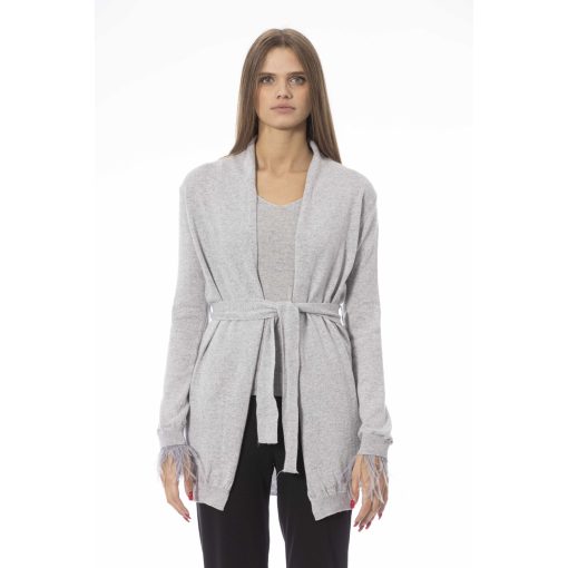 Baldinini Trend Women’s Sweater in Grigio Grey