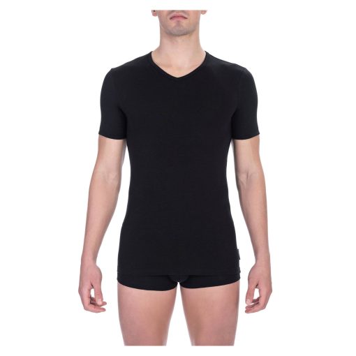 Bikkembergs Men's V-Neck Short Sleeve T-Shirt