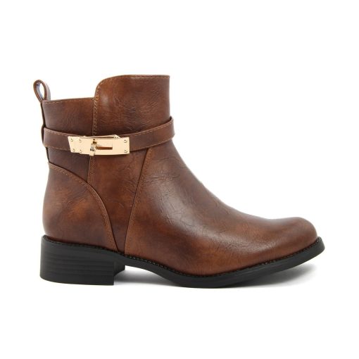 Fashion Attitude Ankle Boots Camel