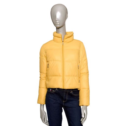 Baldinini Trend Bomber Jacket in Yellow