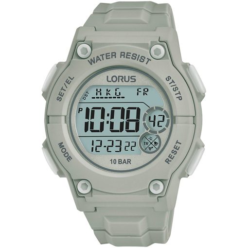 Lorus Unisex Digital Watch with Water Resistance