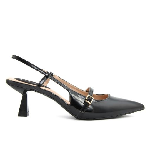 Fashion Attitude Women's Black Sandals