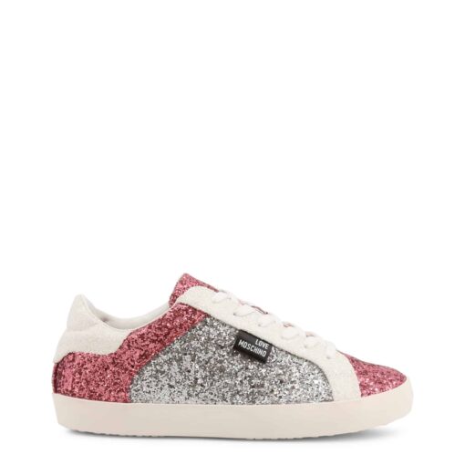 Love Moschino Women's Sneakers Glitter Round Toe