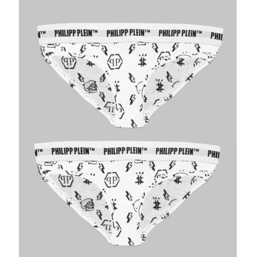 Philipp Plein Women's Bi-Pack Briefs