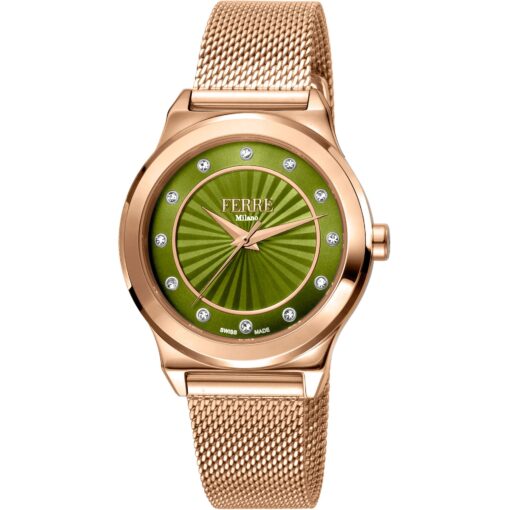 Ferrè Milano Lady Rose Gold Quartz Watch