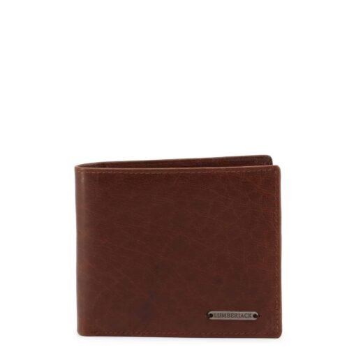 Lumberjack Leather Wallet - Dark Brown