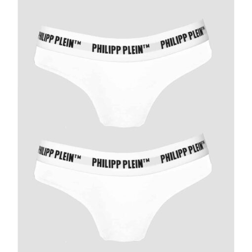 Philipp Plein Women's Cotton Briefs Bi-Pack