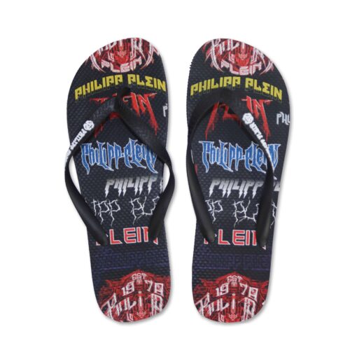 Philipp Plein Unisex Flip Flops