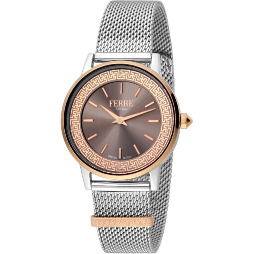 Ferrè Milano Rose Gold Stainless Steel Watch