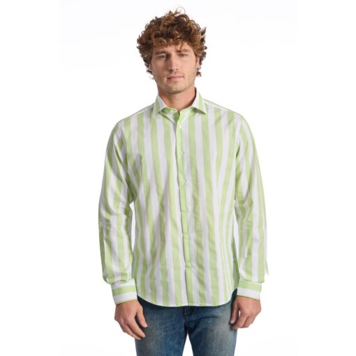 Baldinini Trend Men's Striped Shirt