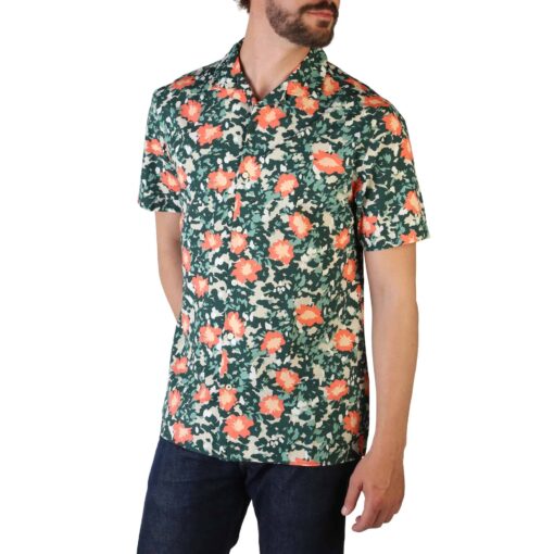 Tommy Hilfiger Floral Print Short Sleeve Shirt