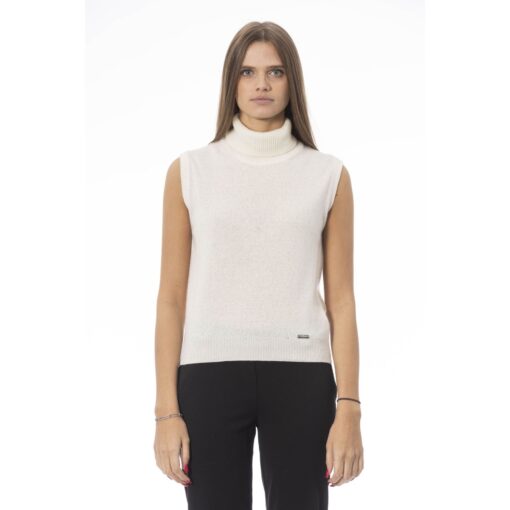 Baldinini Trend Women’s Sleeveless Turtleneck Sweater