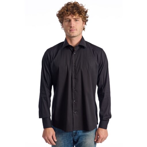 Baldinini Trend Men's Cotton Long Sleeve Shirt