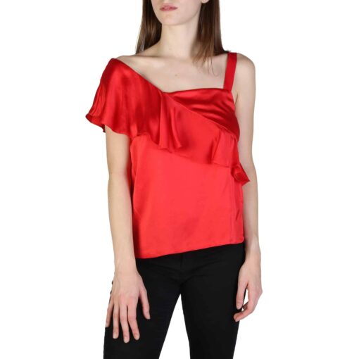 Armani Exchange Sleeveless Silk Top