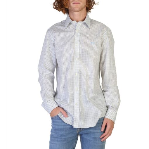 Harmont & Blaine Men's Slim Fit Button-Down Shirt