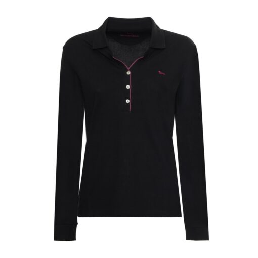 Harmont&Blaine Women's Long Sleeve Polo Shirt