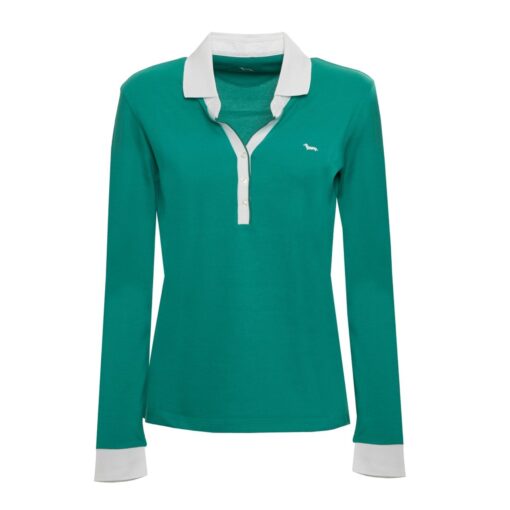 Harmont & Blaine Women's Long-Sleeve Polo Shirt