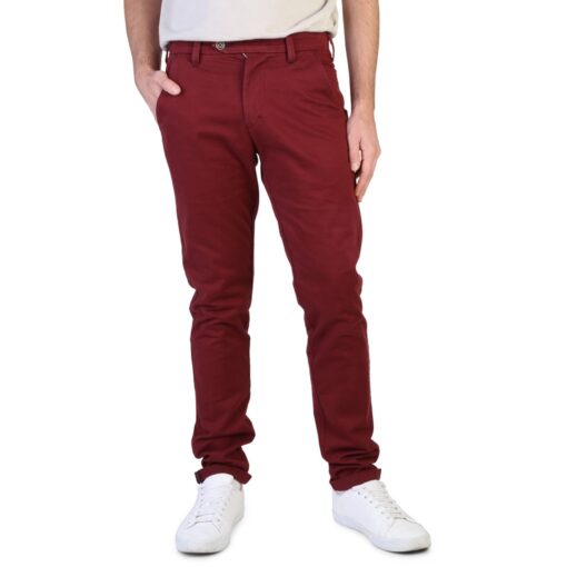 Harmont&Blaine Men's Slim Fit Cotton Trousers