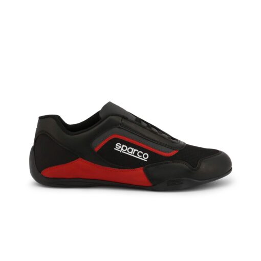 Sparco Jerez Black Red Sneakers