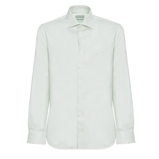 Michael Kors Slim Fit Long Sleeve Cotton Shirt