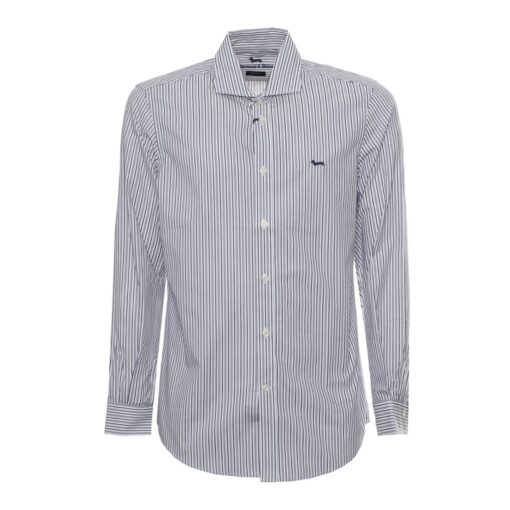 Harmont & Blaine Striped Long Sleeve Shirt