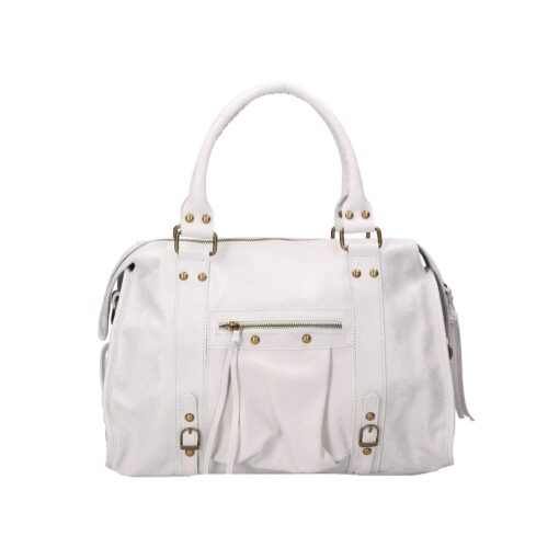 Roberta Rossi White Shoulder Bag