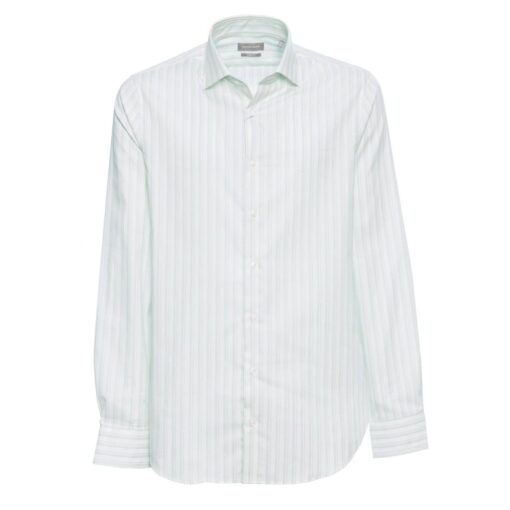 Michael Kors Striped Slim Fit Long Sleeve Shirt