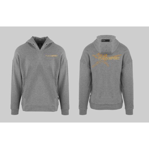 Plein Sport Men's Grey Melange Sweatshirt