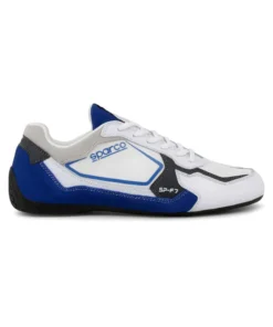 Exclusive Sparco SP-F7 Sneakers - White/Blue SP-F7_WHITE-BLUE_96050