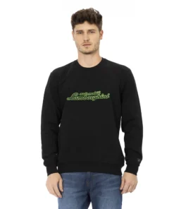 Exclusive Automobili Lamborghini Black Sweatshirt 72XBI006CJ315_899Black_136414