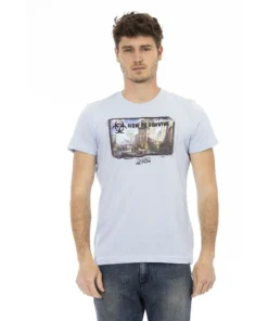 Trussardi Action Extravagant T-Shirt - Exclusive Design 2AT03C_43Sky_136777