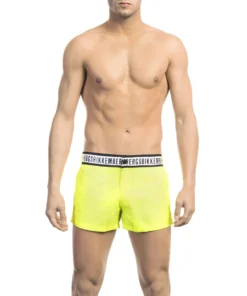 Authentic Bikkembergs Exclusive Beachwear Swimsuit BKK1MBX01_YELLOW(FLUO)_136441