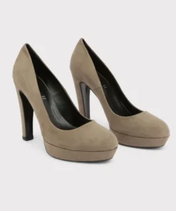 Exclusive ALFONSA Taupe High Heels - ALFONSA_TAUPE_73923