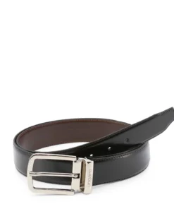 Exclusive Authentic Ungaro Black Leather Belt UBLT000054_TMORO_124315