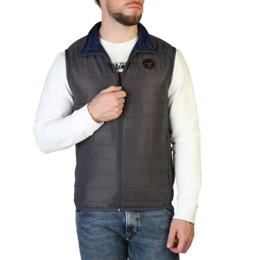 Authentic Napapijri Slim Fit Sleeveless Jacket NP0A4ECC_H74_126265