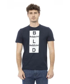 Exclusive Baldinini Trend T-Shirt - TSU538_COMO_BLU9_143119