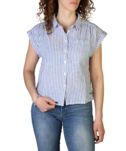 Exclusive Pepe Jeans Striped Sleeveless Shirt IRIS_PL304213_MULTI_124879