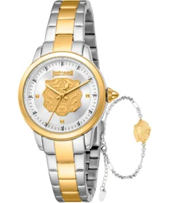 Just Cavalli Exclusive Gold & Silver Analog Watch - X093_JC1L334M0085_148973