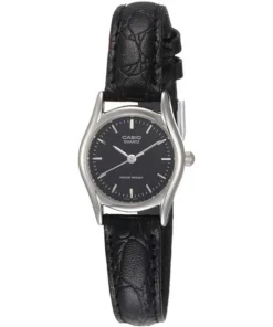 Exclusive Casio Quartz Watch with Leather Strap X093_LTP-1094E-1A_142124