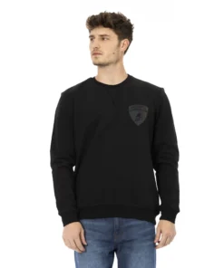 Authentic Automobili Lamborghini Black Sweatshirt 72XBI007CJ315_899Black_136413