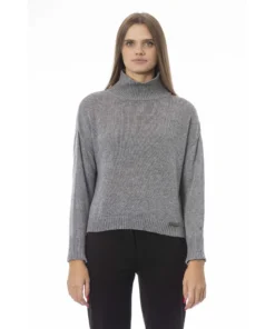 Exclusive Baldinini Turtleneck Sweater 221130_VOLTERRA_GRIGIOMELANGE_147281