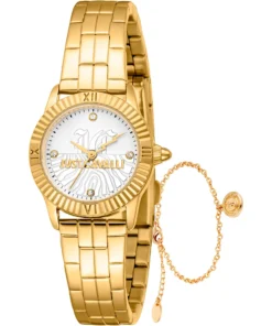 Exclusive Just Cavalli Golden Analog Watch X093_JC1L328M0055