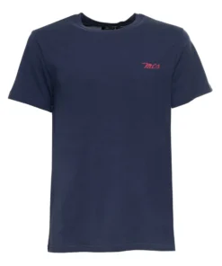 Exclusive MCS Short Sleeve Cotton T-Shirt X073_10BTS001-L2301_NAVY_145095