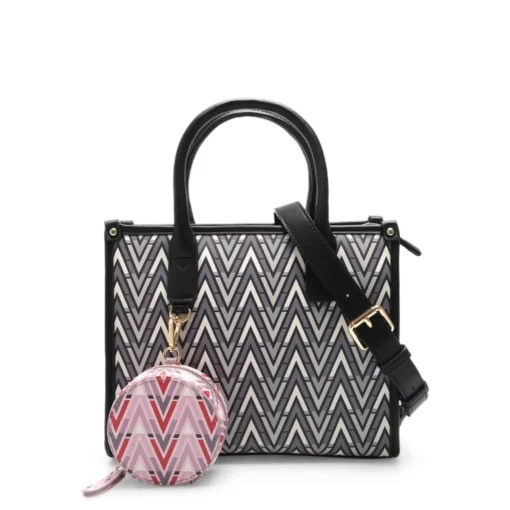 Authentic Valentino Handbag - Tonic Collection TONIC-VBS69902_NERO-MULTI_128343