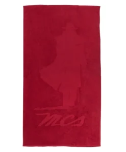 Exclusive MCS Red Cotton Beach Towel X073_10BTL001-L2201_RED_145093