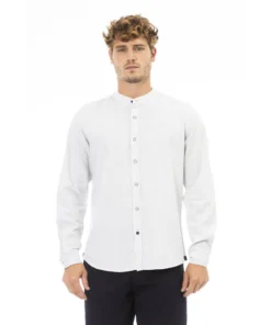 Authentic Baldinini Exclusive Long Sleeve Shirt SLE2CM0436U_LIVORNO_WHITESKY_147303