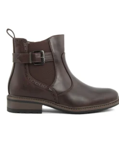 Exclusive Brown Ankle Boots for Women FAG_1699_BROWN_147693