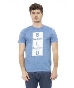 Exclusive Baldinini Trend T-Shirt - Azzurro - TSU538_COMO_Azzurro26_143126