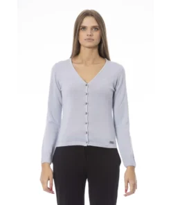 Exclusive Baldinini Trend V-Neck Sweater DV8018TD_GENOVA_00233SKY_147284