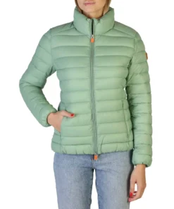 Authentic Save The Duck CARLY Bomber Jacket CARLY-D39760W_GREEN_131459